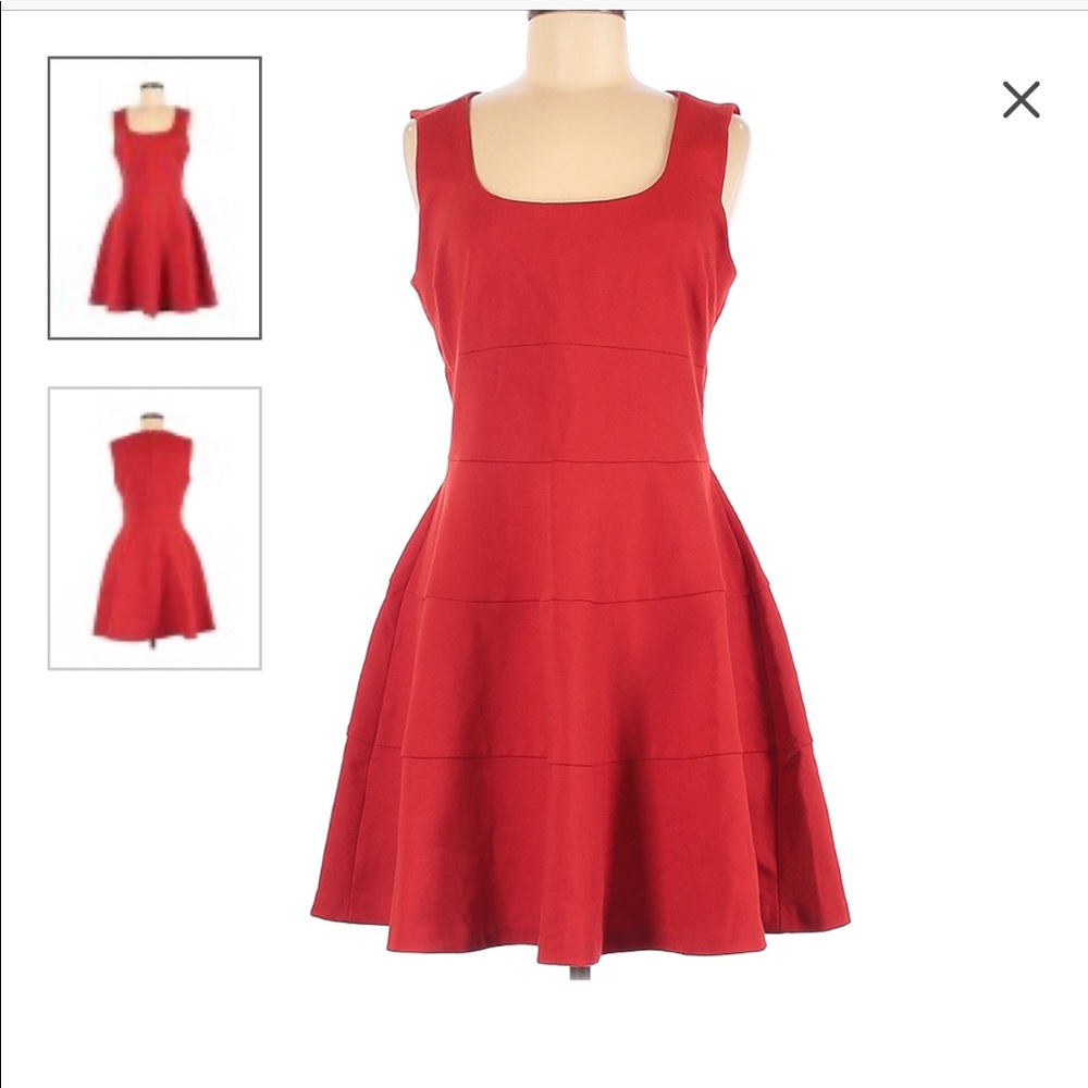 Red Party Dress Christmas Holiday